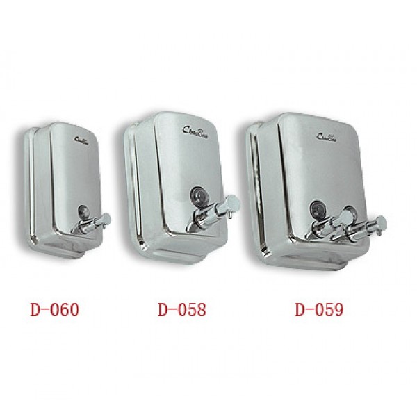 Dispenser pentru sapun lichid 0,5l inox Dispenser pentru sapun lichid 0,5l inox